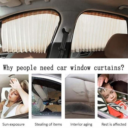 Car Thermal Magnetic Window Sunshield 4 Pcs